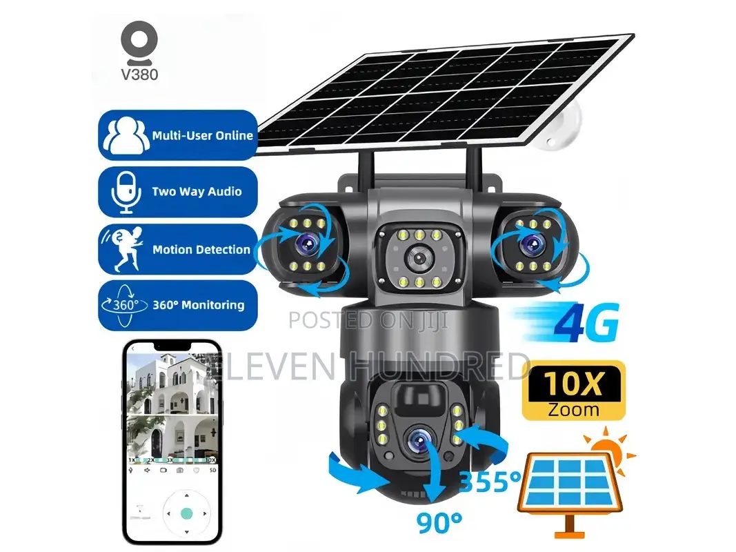 Security Camera (4g Solar Powered)