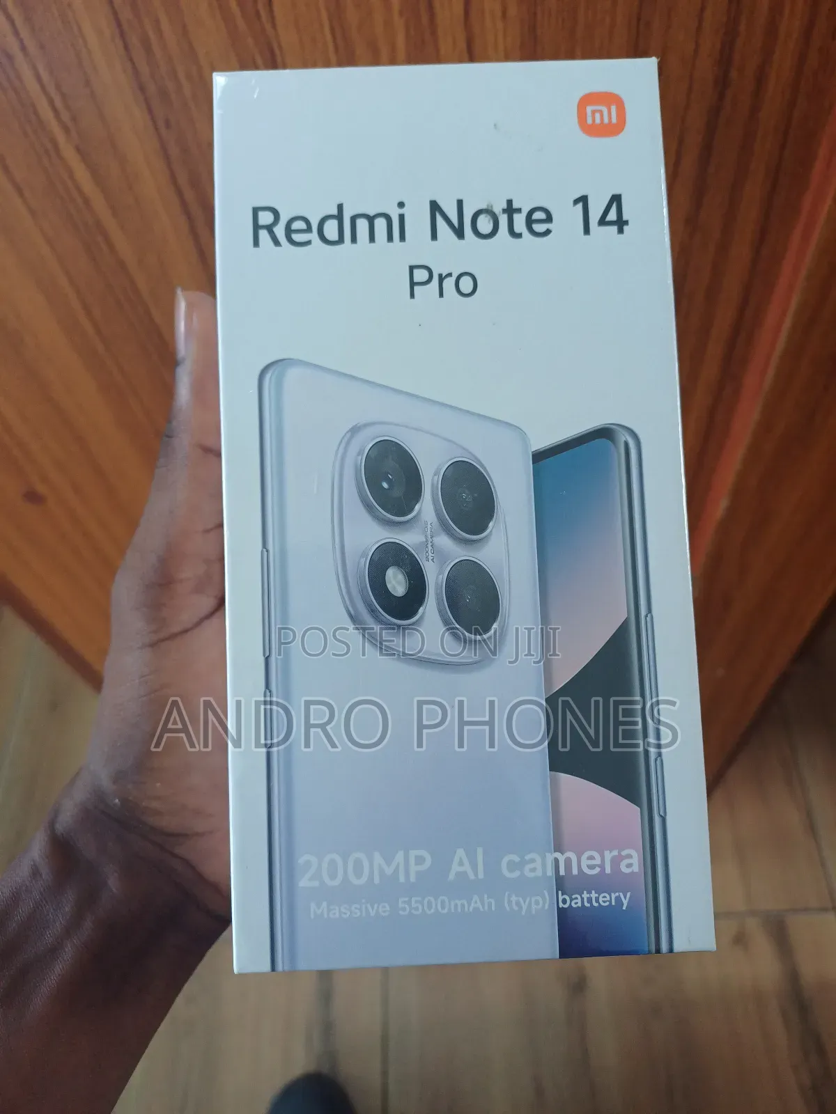 New Xiaomi Redmi Note 14 Pro 256 GB Black