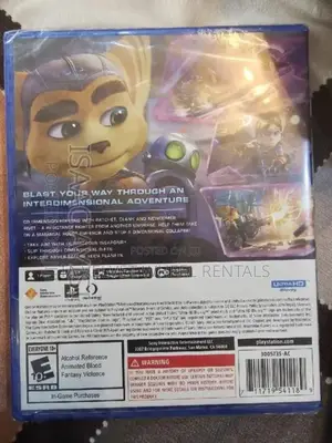 Ratchet Clank Brand New Sealed Unopened.