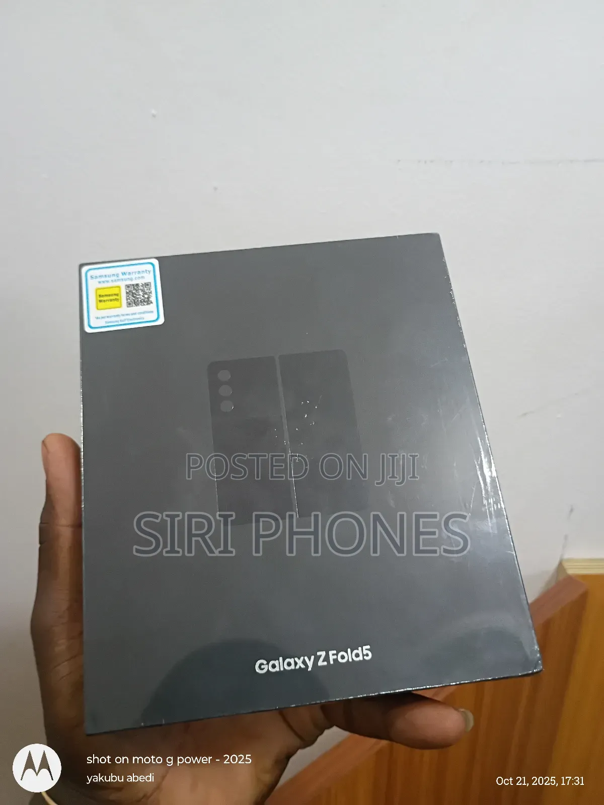 New Samsung Galaxy Z Fold 5 256 GB Black