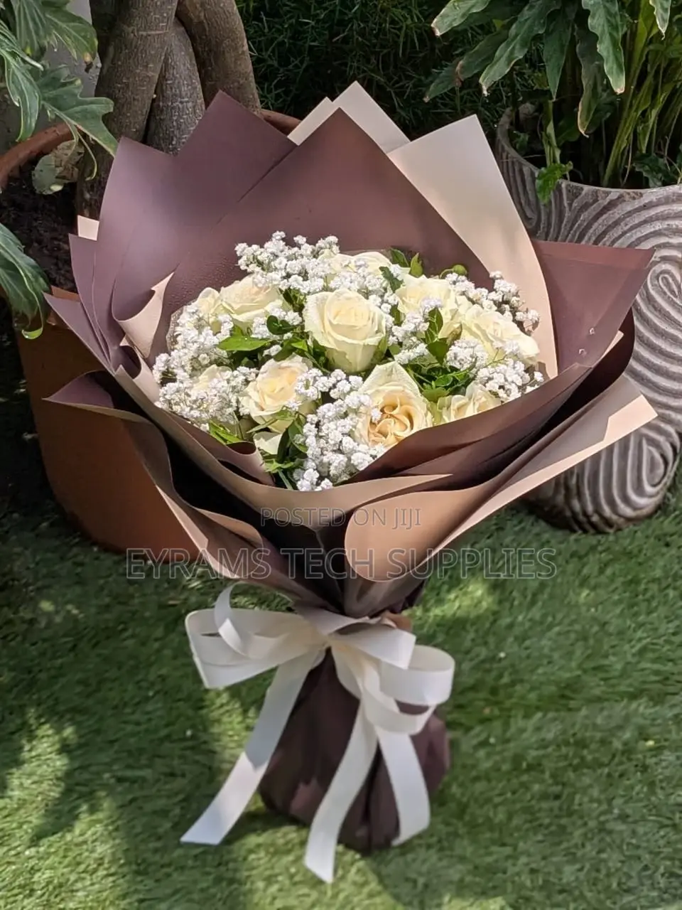 White Roses Bouquet