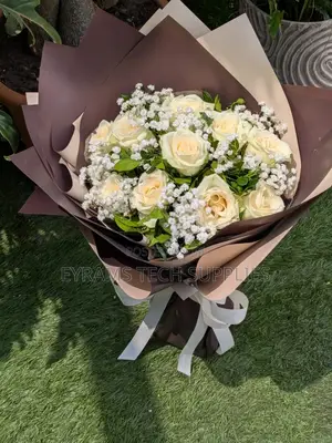 White Roses Bouquet