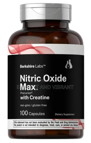 Nitric Oxide With Creatine | 100 Capsules