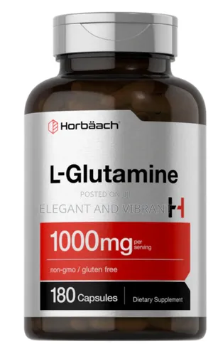 L-glutamine 1000mg Per Serving | 180 Capsules