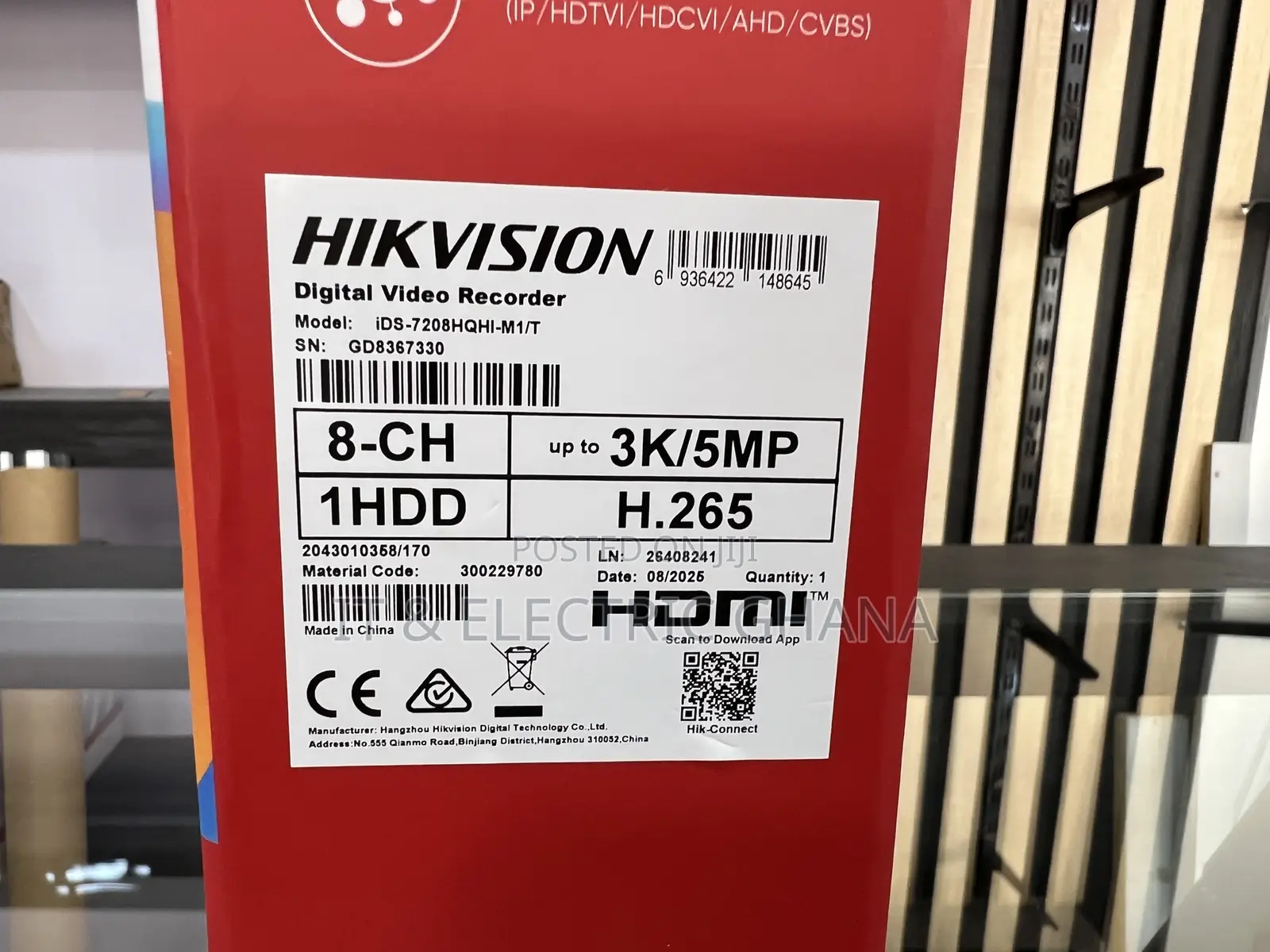 Hikvision 8 Channel DVR