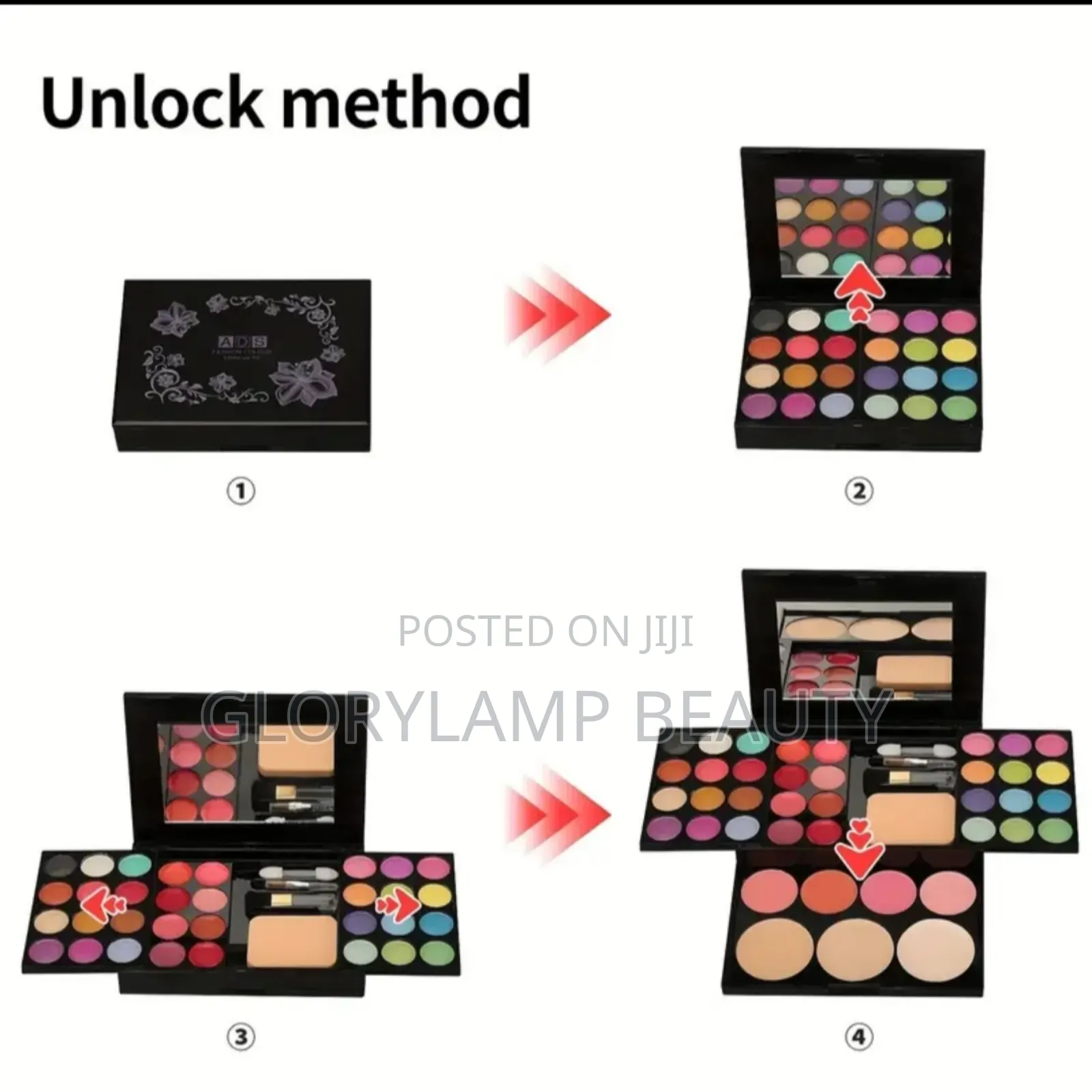 Eyeshadow One Box Full Face Makeup Kit – Complete Beauty Set