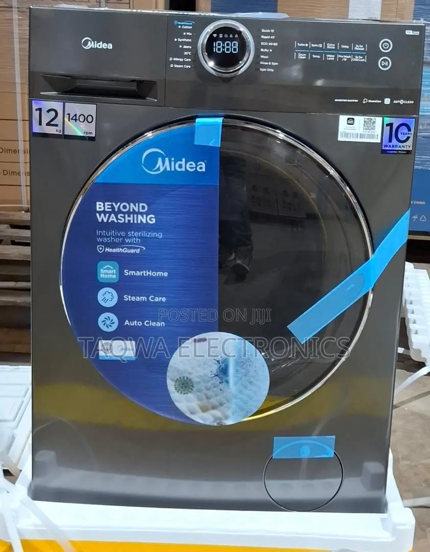 Auto Clean Midea 12kg Full Automatic Washing Machine