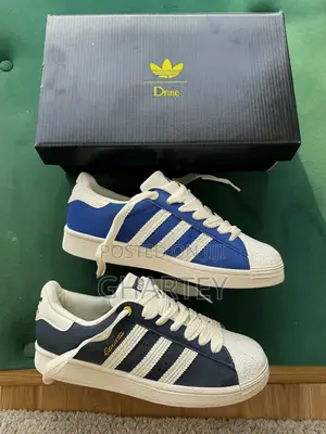 Dime X Adidas Superstar Royal Split Sneakers