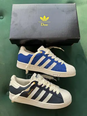 Dime X Adidas Superstar Royal Split Sneakers