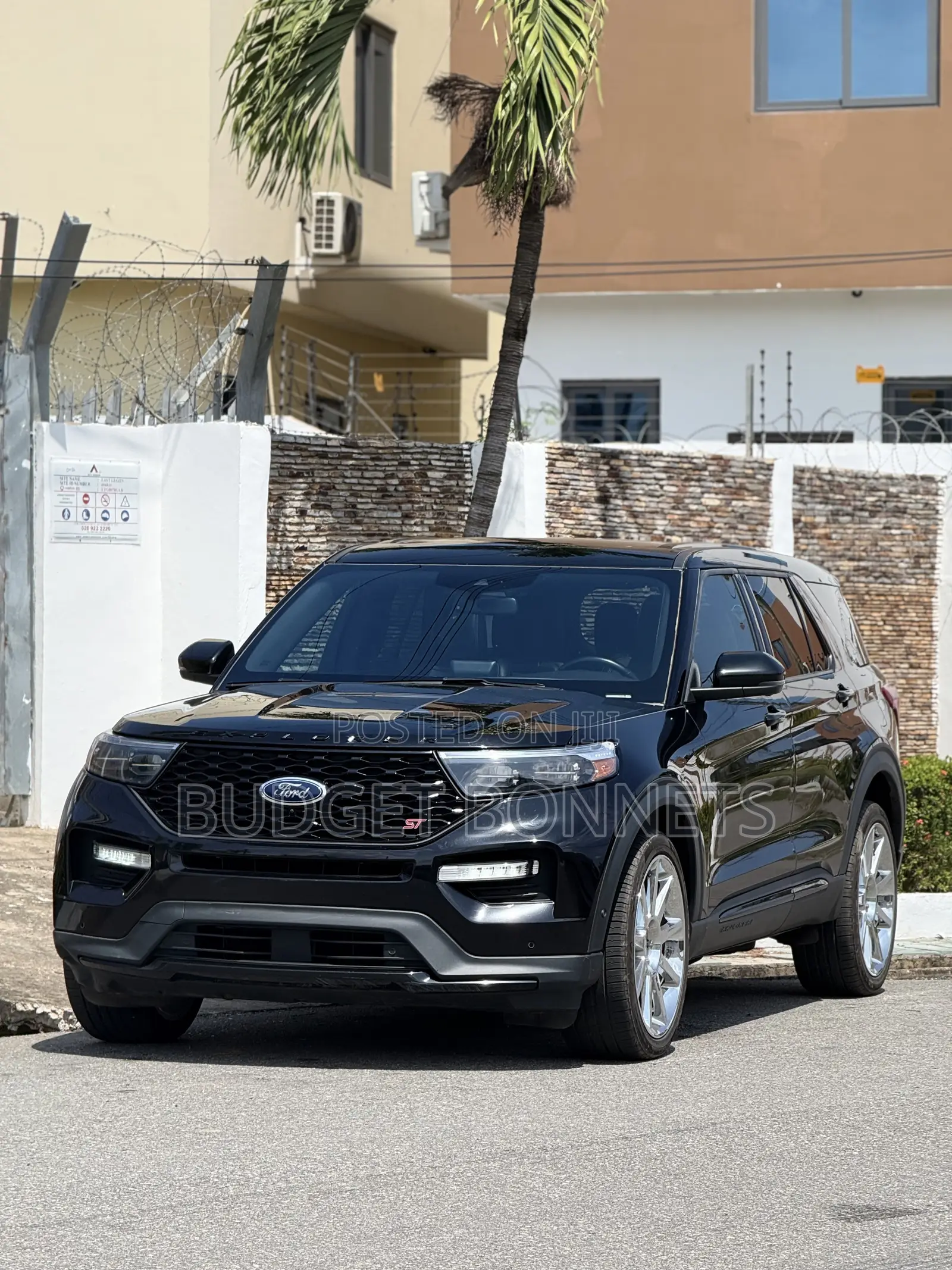 Ford Explorer ST 2021 Black