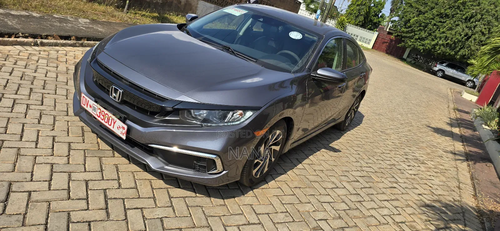 Honda Civic EX-L Sedan 2018 Gray