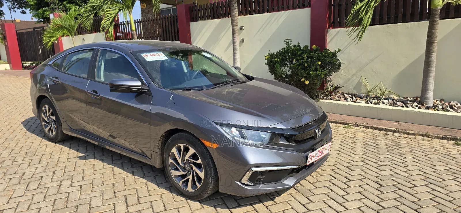 Honda Civic EX-L Sedan 2018 Gray