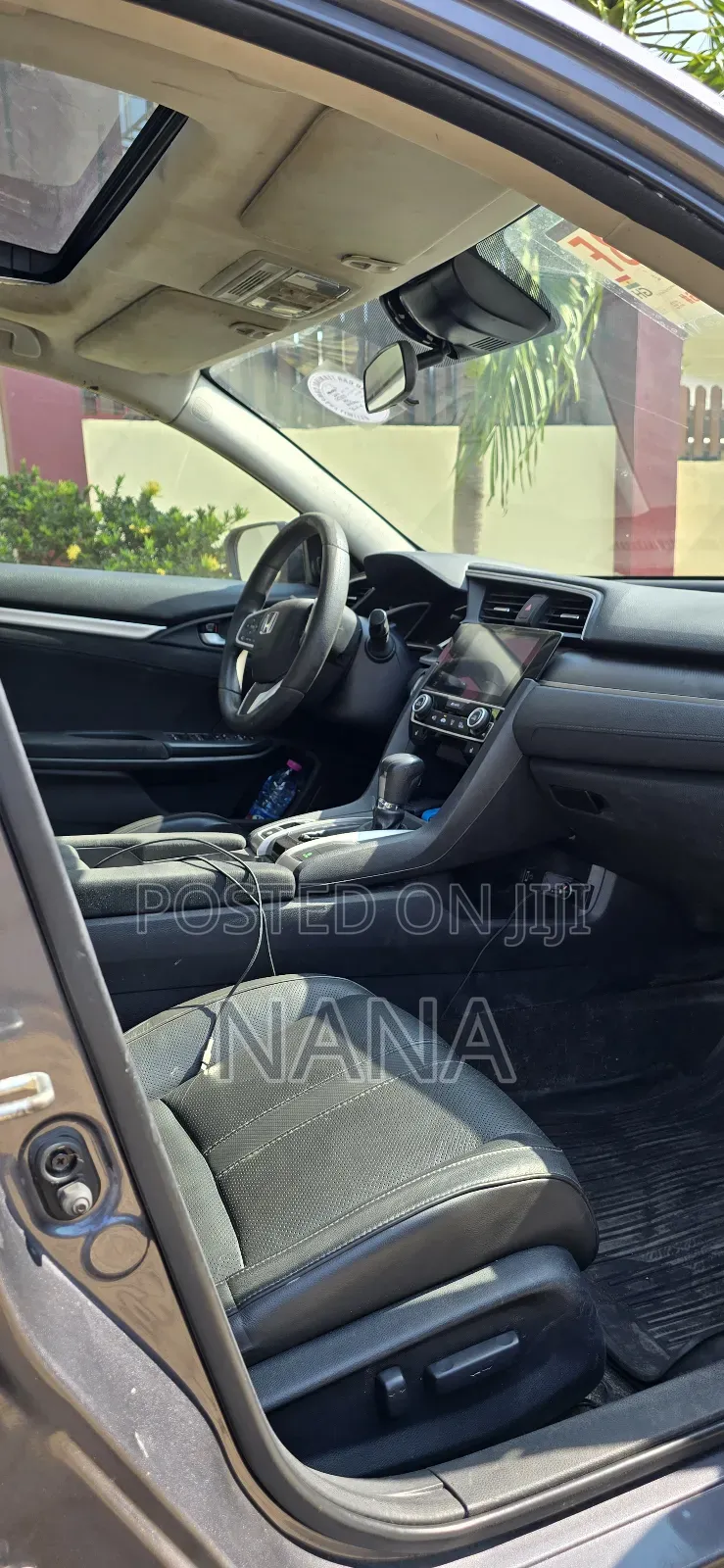 Honda Civic EX-L Sedan 2018 Gray
