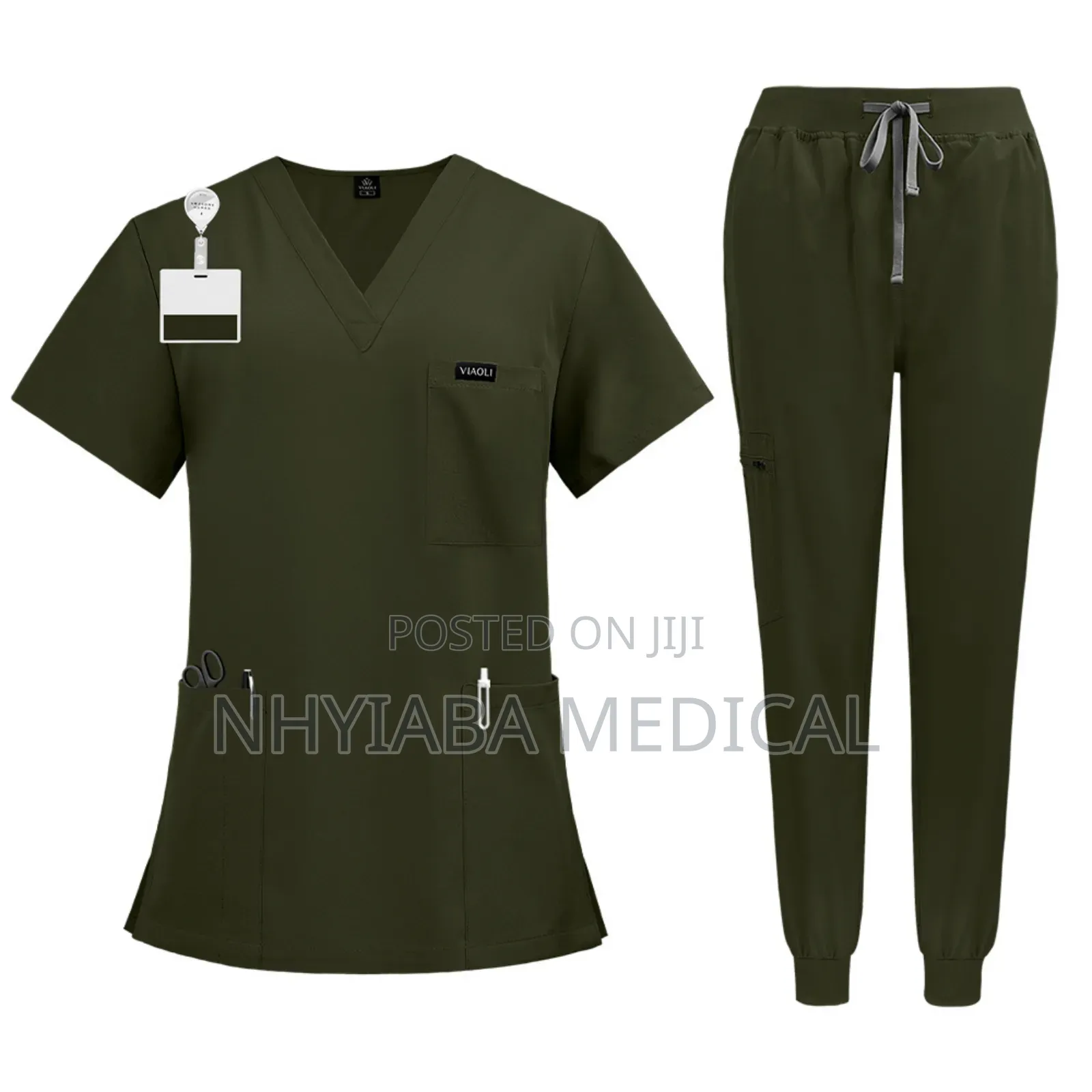 Doctor Nurse Jogger Scrub Uniform