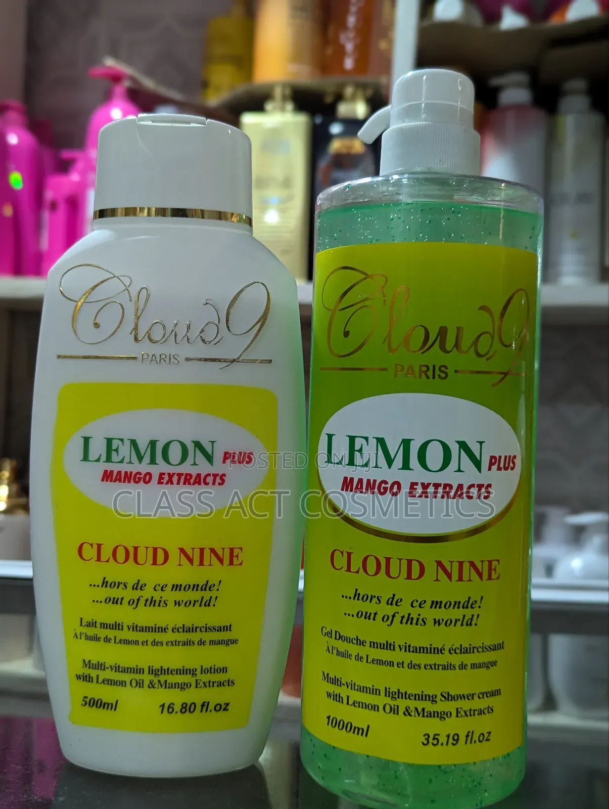 Cloud 9 Mango and Lemon Extract Lotion and Bath