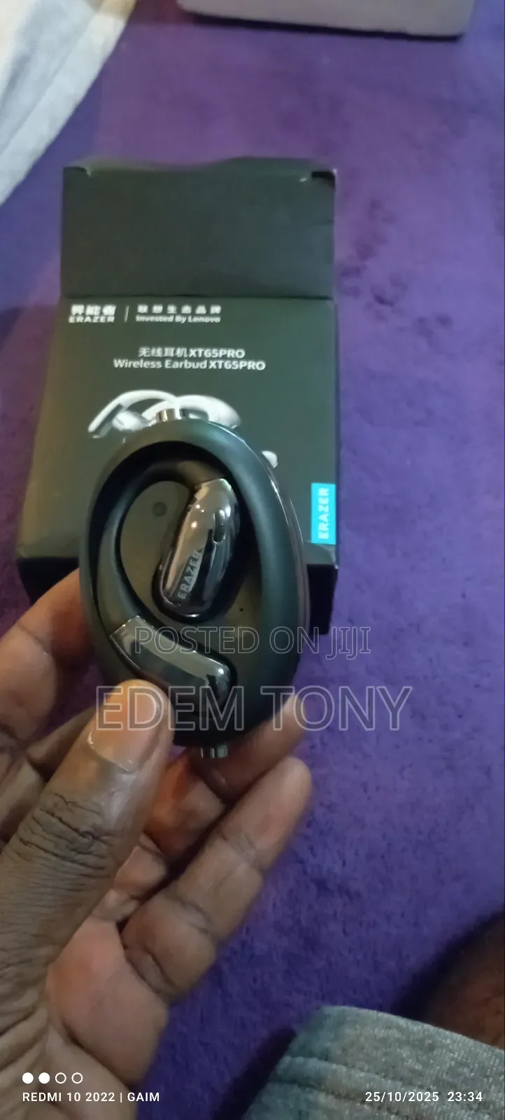 Erazer Wireless Earbuds Xt65pro