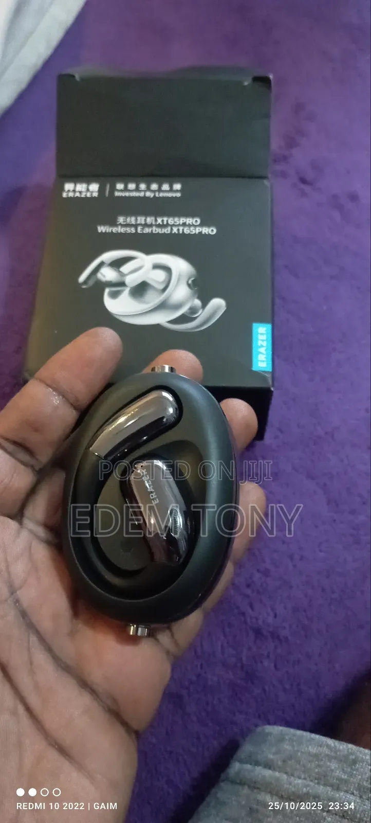 Erazer Wireless Earbuds Xt65pro
