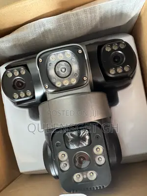 3 Camera Lens 4g Solar Surveillance CCTV Camera Take All Networks