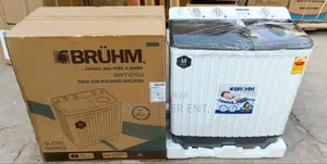 Bruhm 7kg Semi Automatic Washing Machine Ghc1600.