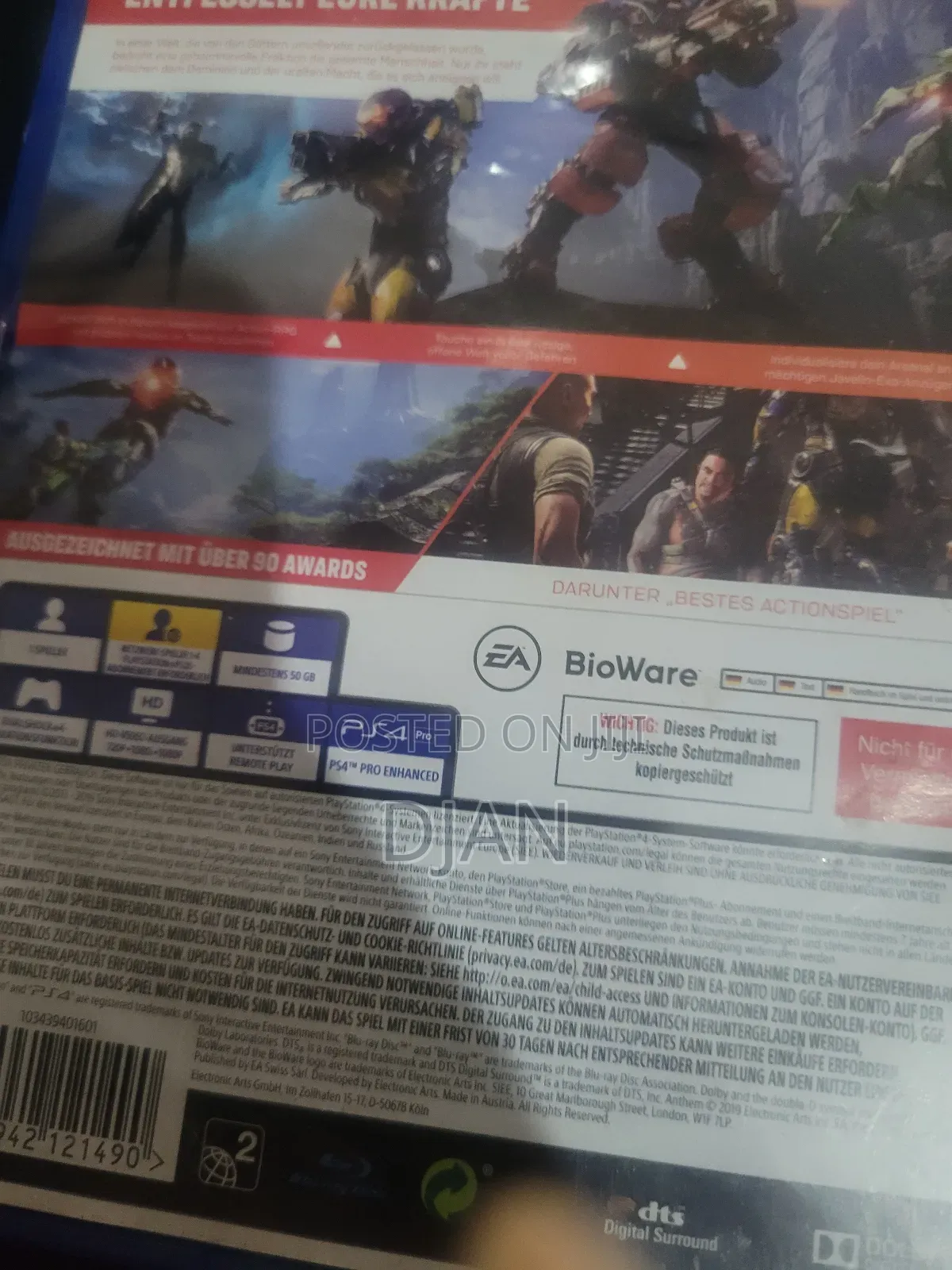 Anthem for Sale