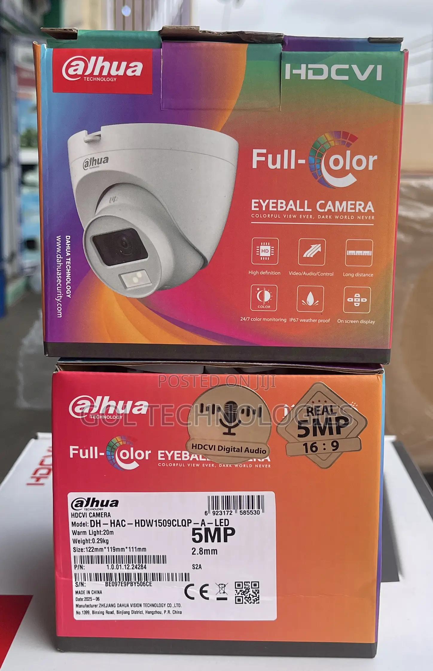 Dahua 5mp Full Color With Audio Dh-Hac-Hdw1509clqp-a-Led 5mp Analog