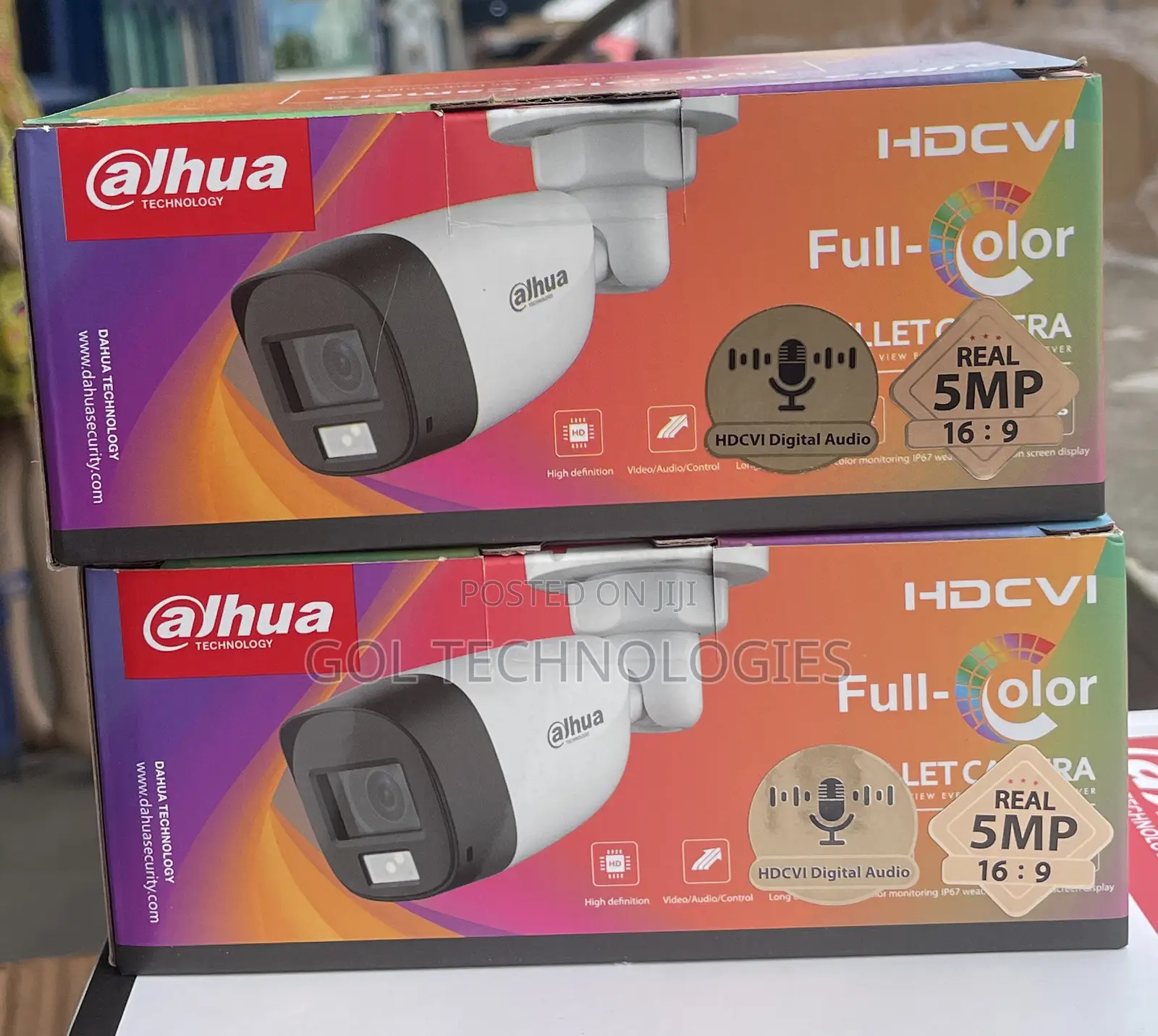 Dahua 5mp Full Color With Audio Analog Camera Dh-Hac-Hfw1509tlmp-Led