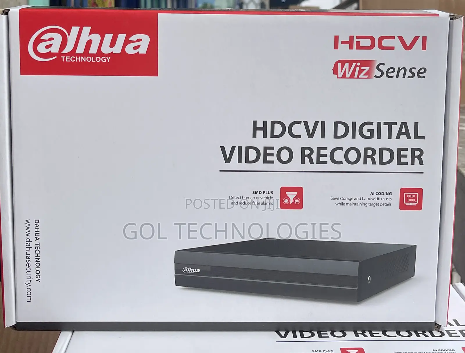 Dahua 5mp DVR Dh-Xvr1b08h-I 8 Channels Penta-Brid 5m-N Wizsense