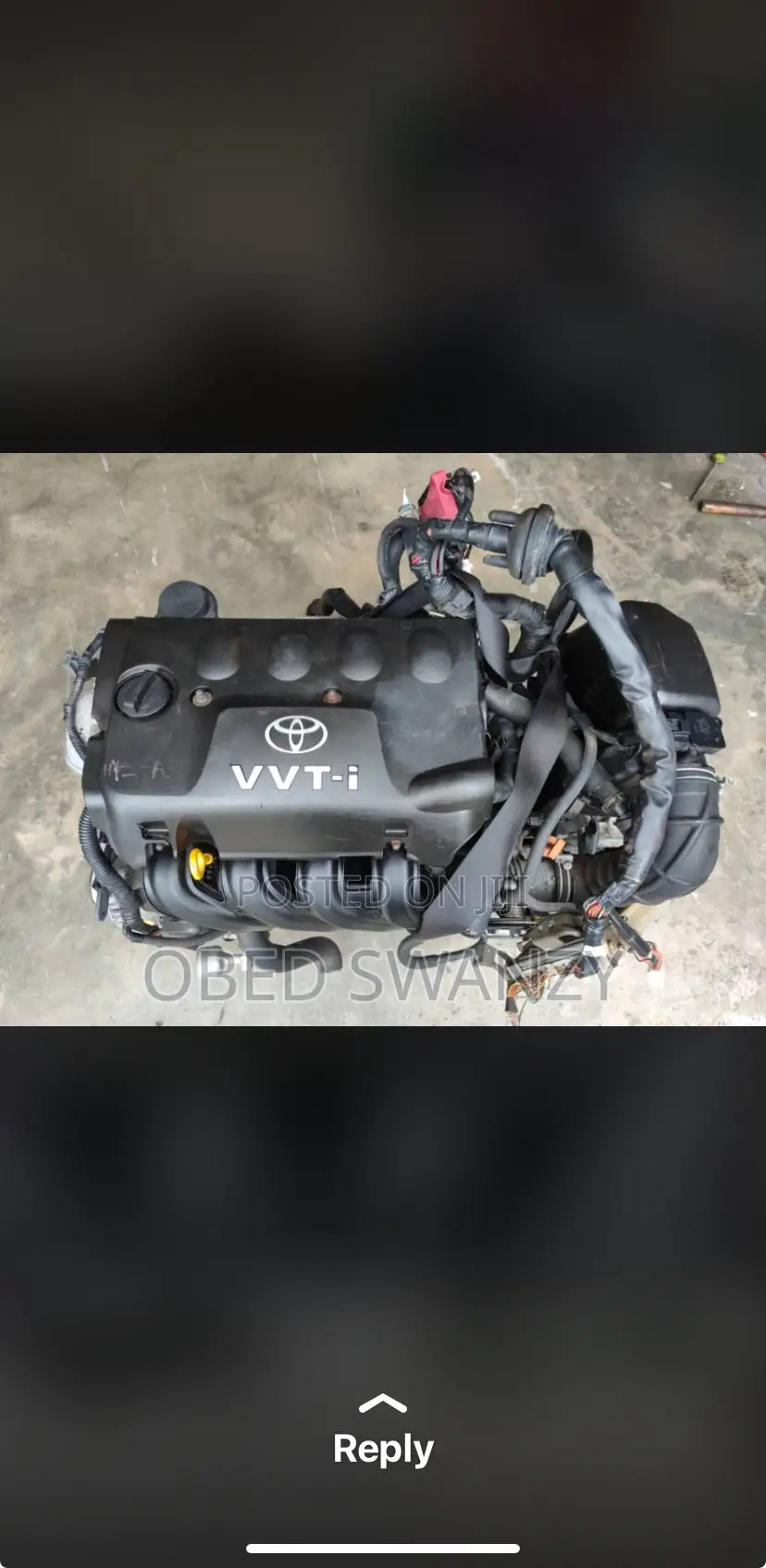 2012 Toyota Yaris Engine Complete With Automatic Gear Box