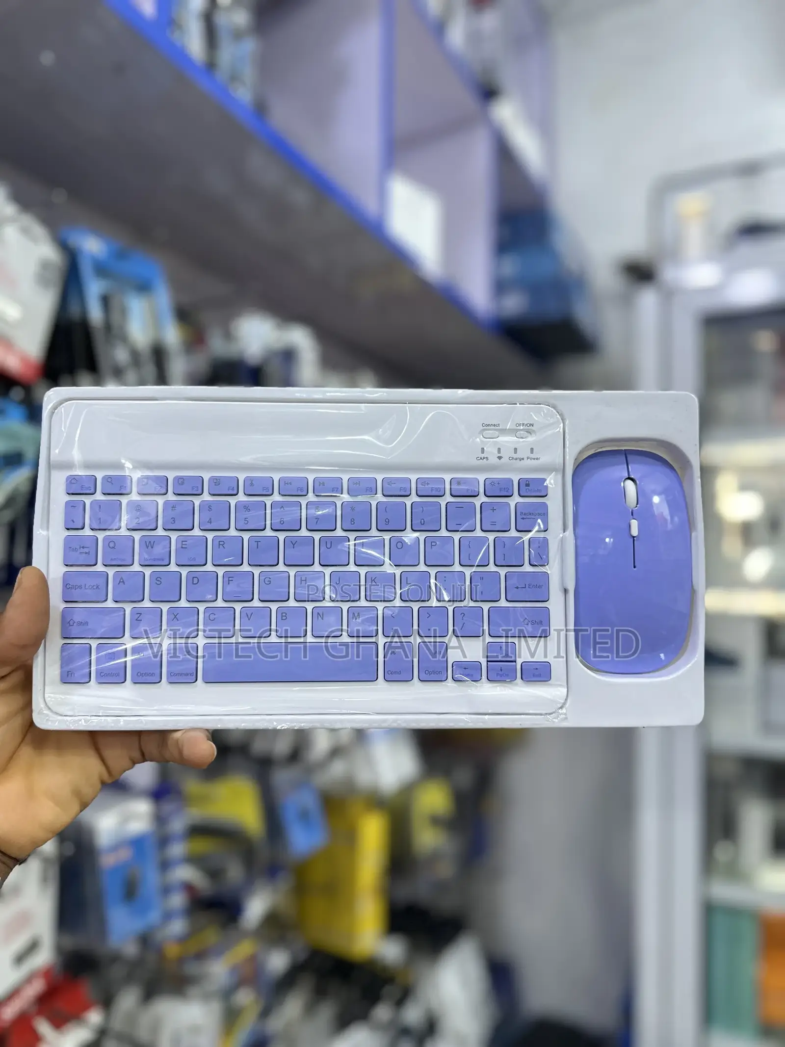 Wireless Bluetooth Keyboard and Mouse