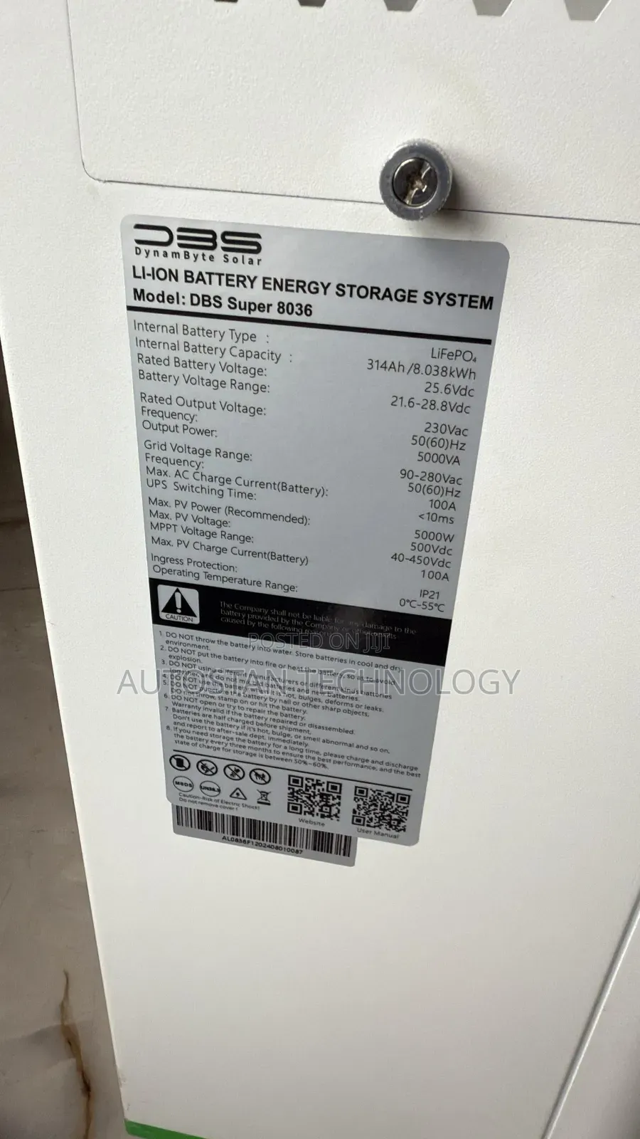 5kva 8kwh Portable Solar Power