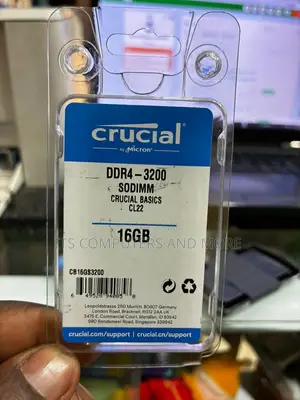 16gb Ddr4 Laptop Ram (Crucial)