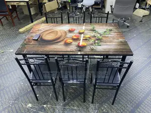 Glass Dining Table With 6 Chairs