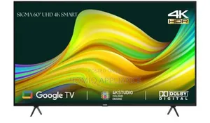 Sigma 50′′ Uhd Smart Android Digital Frameless Tv Sig-Ku50v6-S