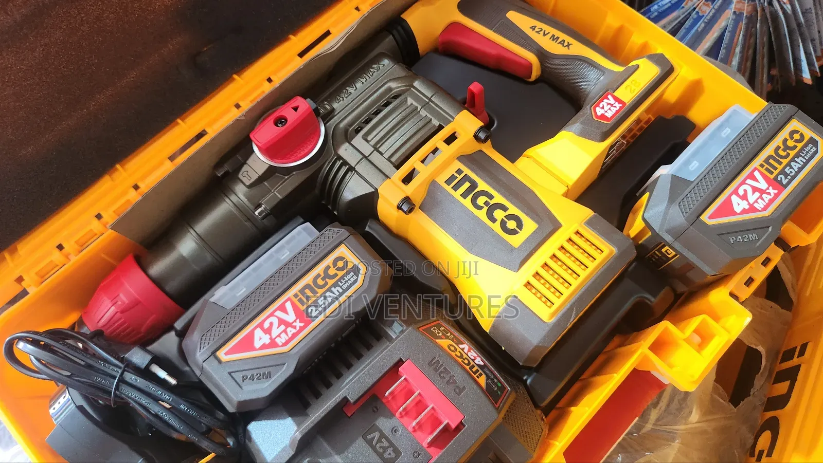 Ingco 42 Volts Powerful Cordless Rotary Hammer