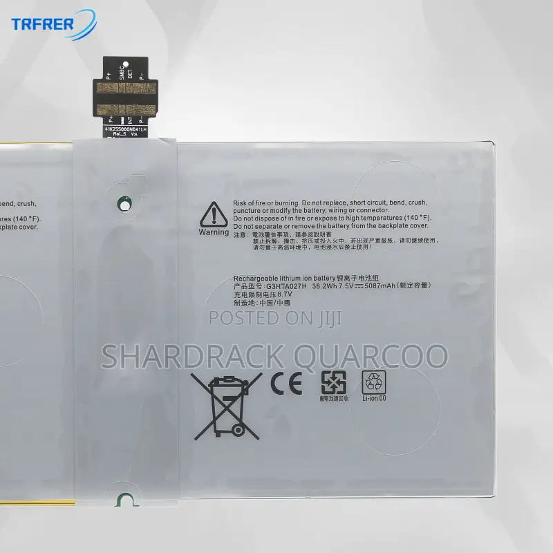 For Microsoft Surface Pro4 Pro 4 1724 G3hta027h Tablet Battery Dynr01