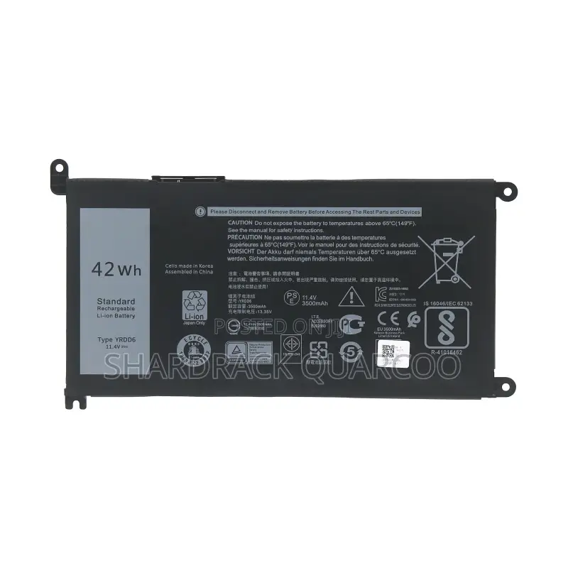 Yrdd6 Laptop Battery for Dell Inspiron 5482 5480 5481 5485 5491 5591