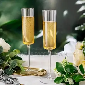 Elegant Crystalline Glassware Collection (High Table)