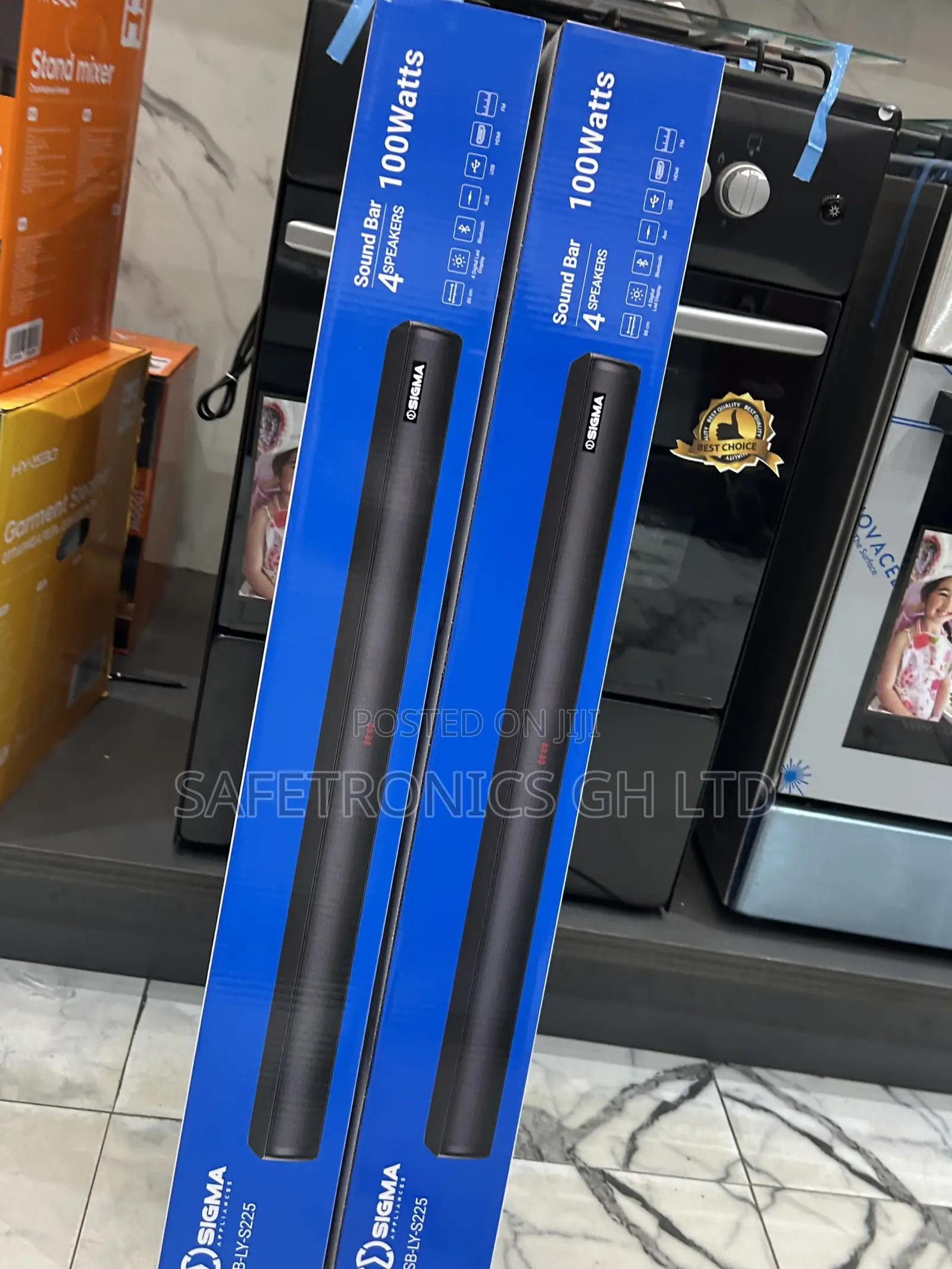 Lastest SSB-Ly-S225 (100w) Sigma Wireless Bluetooth Soundbar