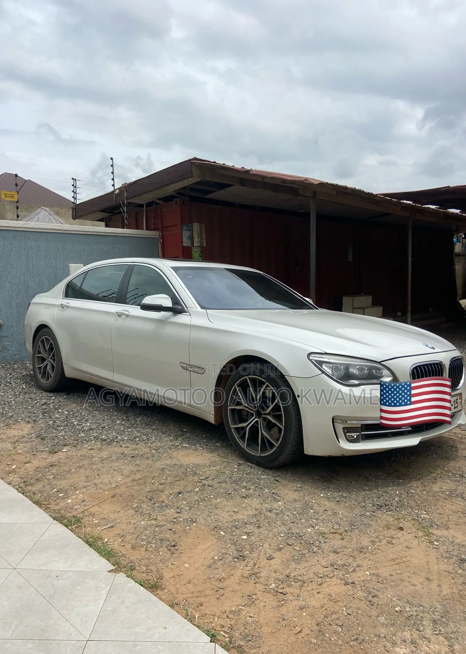 BMW 7 Series 750Li xDrive 4dr Sedan AWD (4.4L 8cyl Turbo 8A) 2014 White