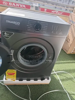 Nasco 6kg Washing Machine, Space -Saving Design