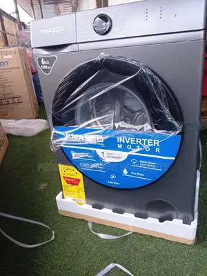 Nasco 6kg Inverter Motor and High Rating Energy Washing Machine