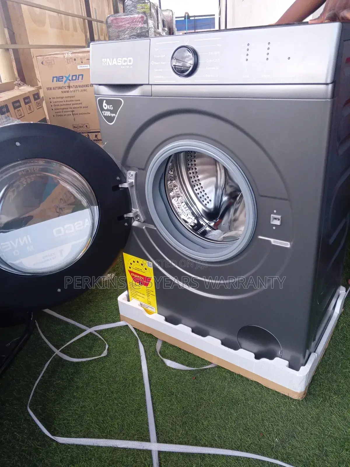 Nasco 6kg Less Water Consumption With Inverter Motor Washing Machine