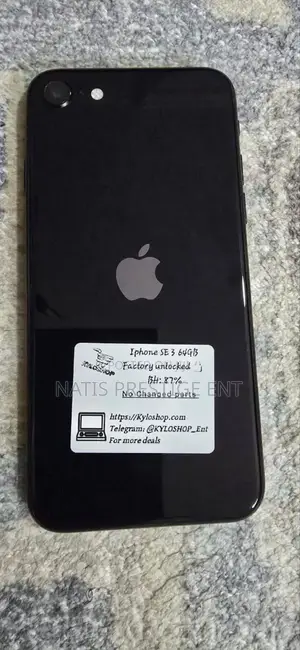 Apple iPhone SE (2022) 128 GB Black