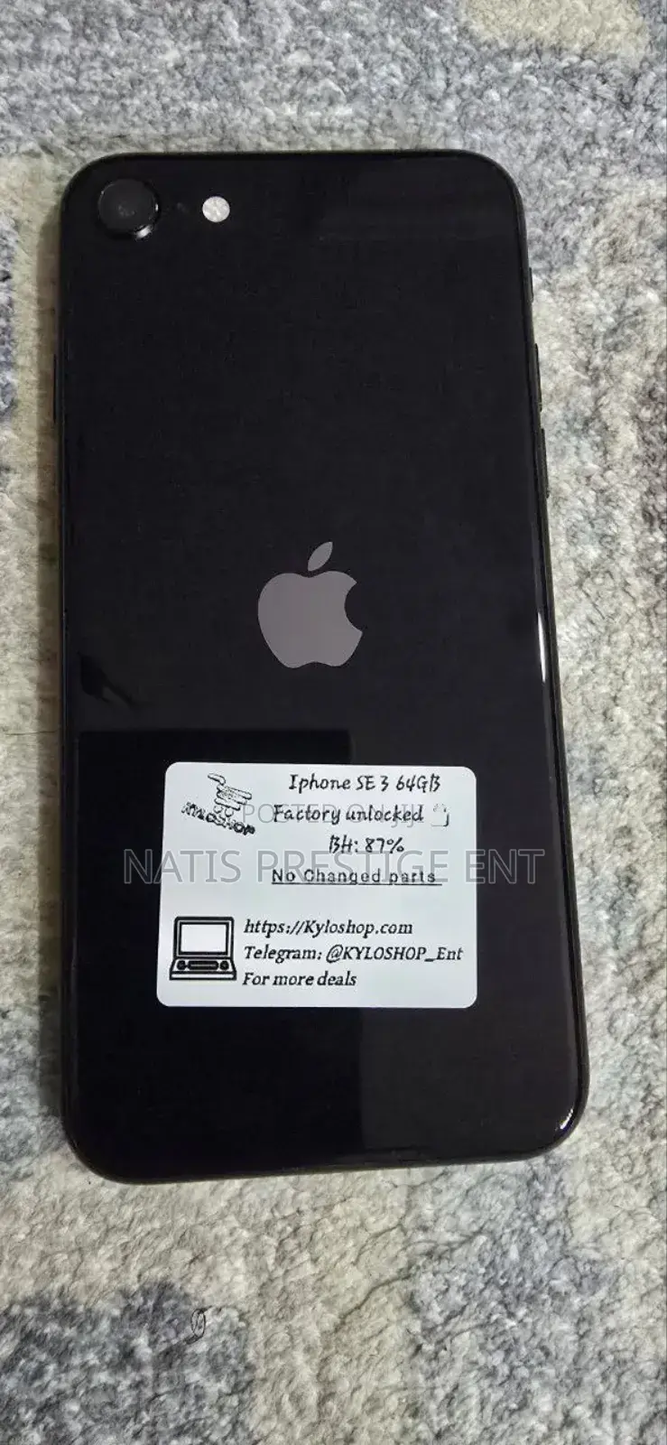 Apple iPhone SE (2022) 128 GB Black