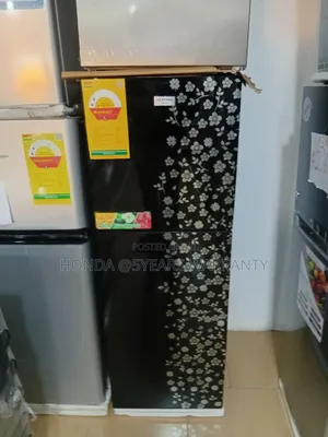 Double Door Westpool Black Refrigerator 138ltrs Westpool