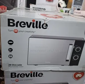 20.L Breville Black Manual Microwave Uk