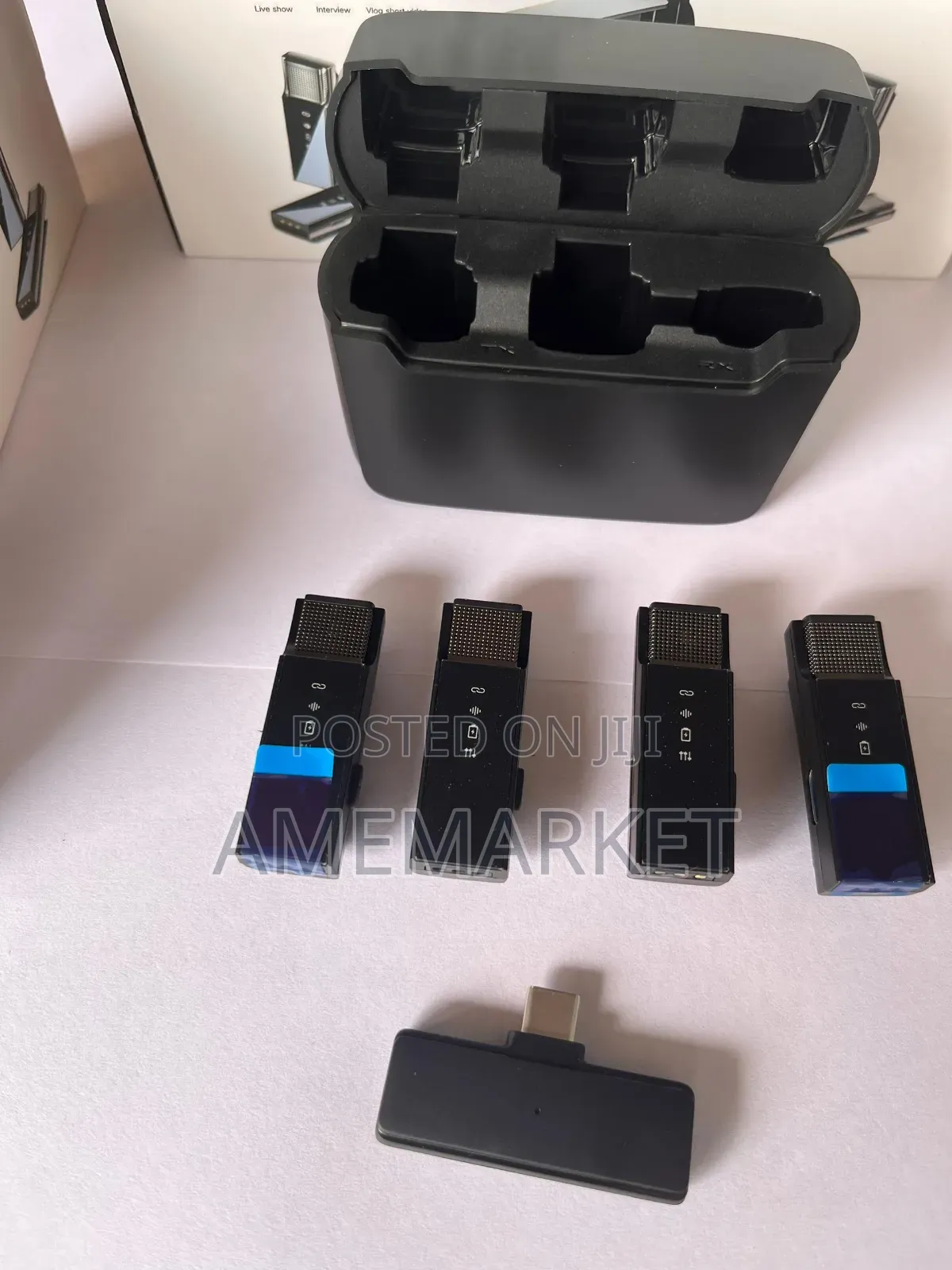 4 In 1 Wireless Lavalier Microphone For Android Type-c
