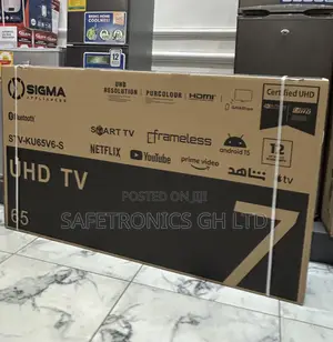 Check Out 65 Inch Led Uhd Ultra Smart Sig-Ku65v6-S Sigma Tv