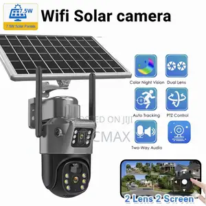 Dual Lens Wifi Solar Camera