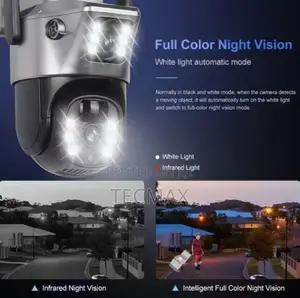 Dual Lens Wifi Solar Camera